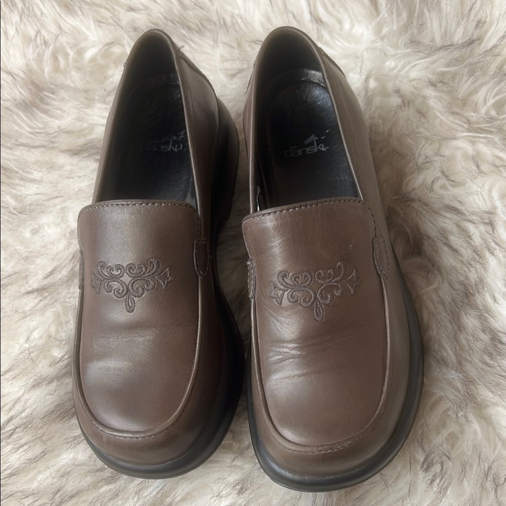 Dansko Clogs Grayish Brown